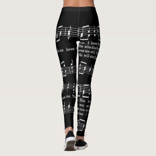 LEGGINGS JÉSUS M'AIME (Dos)