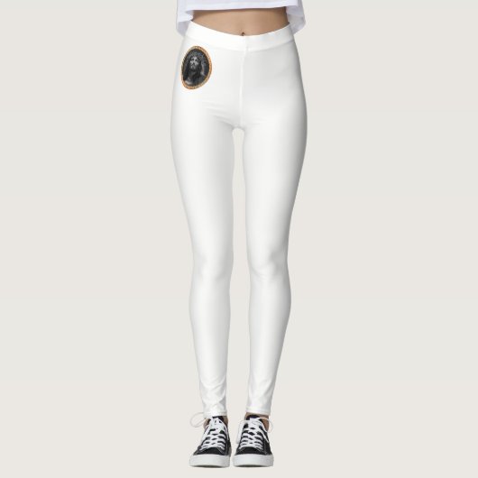 Leggings Jésus regarde dans les cieux (Devant)