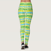 Leggings Jeu de Baseball Accueil Run artisanalPantalon de Y (Dos)