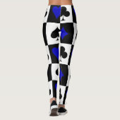 Leggings Jeu de cartes (Dos)
