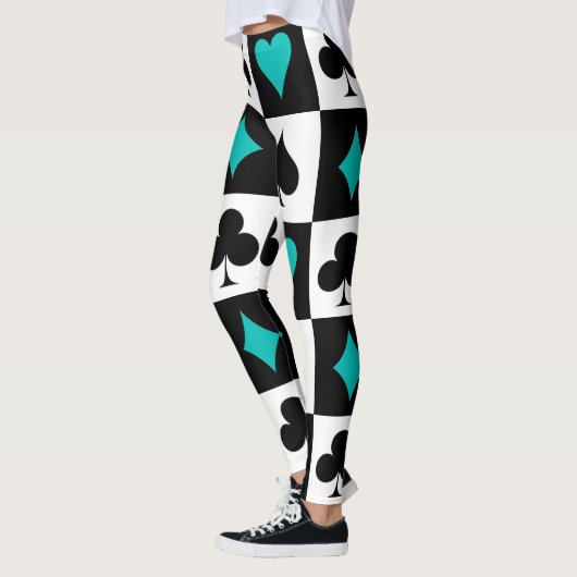 Leggings Jeu de cartes (Gauche)