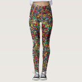Leggings Jeu de Convention Dice Confortable "jouer pour gag (Devant)