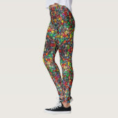 Leggings Jeu de Convention Dice Confortable "jouer pour gag (Gauche)