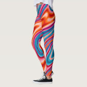 Leggings Jeu de couleurs attractif (Gauche)