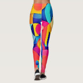 Leggings Jeu de forme dynamique (Dos)