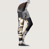 Leggings Jeu de jeu d'échecs (Droite)