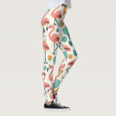 Leggings Jeu de Pickleball Tropical (Droite)