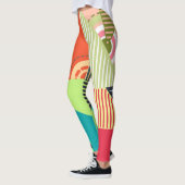 Leggings Jeu d'ornements : Eléments de design Arrière - pla (Gauche)