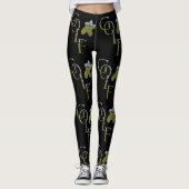 Leggings Jeu Logo De Golf Avec Image De Golf, (Devant)