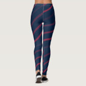 Leggings Jeu mignon Violet Yoga Femmes Légendes (Dos)