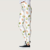 Leggings Jeune Noix de Coco Tropical Paradis d'Été (Gauche)