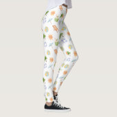 Leggings Jeune Noix de Coco Tropical Paradis d'Été (Droite)