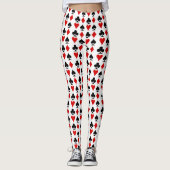 Leggings Jeux de cartes (Devant)