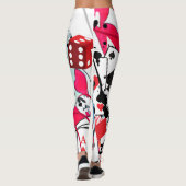 Leggings Jeux de cartes (Dos)