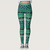Leggings Jeux d'hiver 39A-B d'options autochtones modernes (Devant)