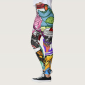 Leggings Jogger Coureur Bold Pop Art (Gauche)