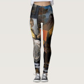 Leggings Johannes Vermeer - Le Concert (Devant)