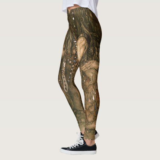 Leggings John Bauer - Regardez-Les Troll Mère Dit Regardez (Gauche)