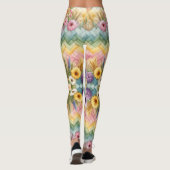 Leggings Joie de Pâques printanière (Dos)