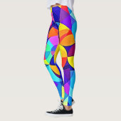 Leggings Joie géométrique vive (Gauche)