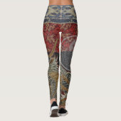 Leggings Joint en soie royal de dragon (Dos)