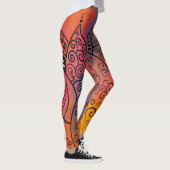 Leggings Joli Art Floral (Droite)
