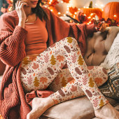 Leggings Joli automne laisse Botanique Automne Motif