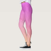Leggings Joli dégradé rose et orange (Gauche)