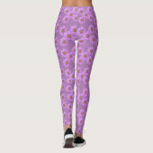 Leggings Joli en Pink Cape Daisies Design (Dos)