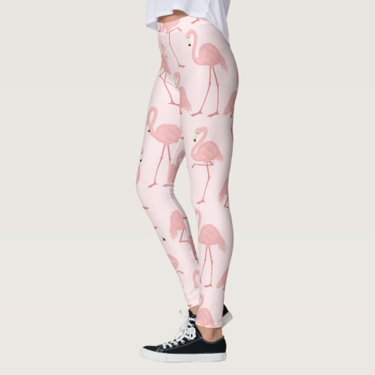 Leggings Joli Flamant rose rose (Gauche)