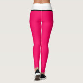 Leggings Joli framboise noir blanc (Dos)