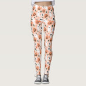 Leggings Joli Jack-O-Lanterne et Motif fantôme (Devant)