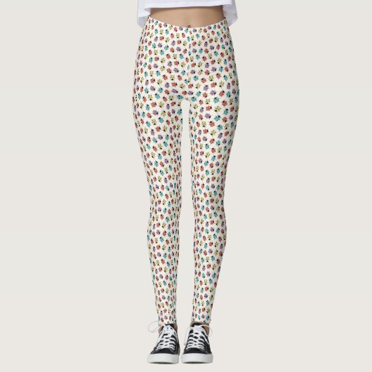 Leggings Joli Motif couleur Ladybugs (Devant)