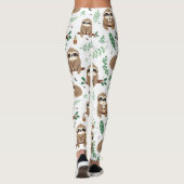 Leggings Joli Motif de fentes (Dos)