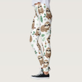 Leggings Joli Motif de fentes (Gauche)