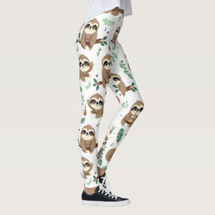 Leggings Joli Motif de fentes