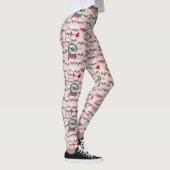 Leggings Joli Motif de fentes (Droite)