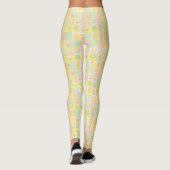 Leggings Joli motif de Pâques/printemps (Dos)