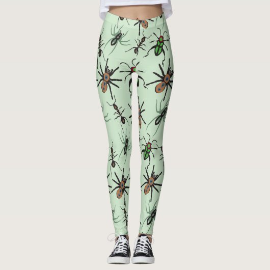 Leggings Joli motif floral (Devant)