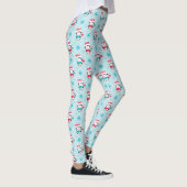 Leggings Joli Noël Noël hiver Penguin Motif (Droite)