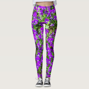 Leggings Joli Panzées violettes avec vert