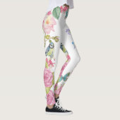 Leggings joli papillon d'été fleurs fleurs pantalon de yoga (Droite)