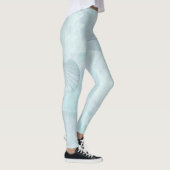 Leggings Joli Pastel Sous Les Coques Bleues De La Mer (Droite)