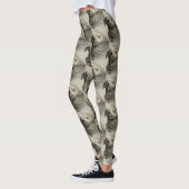 Leggings Joli perroquet gris du Congo (Gauche)