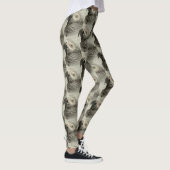 Leggings Joli perroquet gris du Congo (Droite)