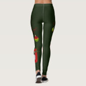 Leggings Joli renne de Noël (Dos)