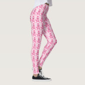 Leggings Joli rose bébé fille Fox Patterned (Droite)