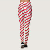 Leggings Joli Sucre de canne de Noël Parties scintillant Mo (Dos)