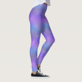 Leggings Joli Violet Iridescente Shimmer Glamor Girl (Droite)