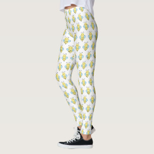 Leggings Jolie abeille caricaturale